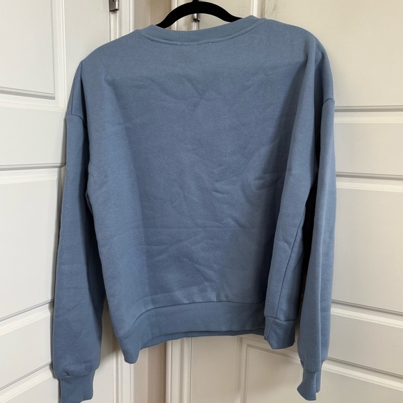 Beach Riot Apres Ski Sweatshirt in Faded Denim NWOT Size Large - Picture 4 of 5